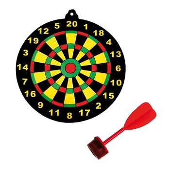 DARTSPEL MED SUGKOPP FÖR FISKDAMM (48 st.)