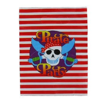 10 Födelsedagspåsar - Pirate Party (6 set)
