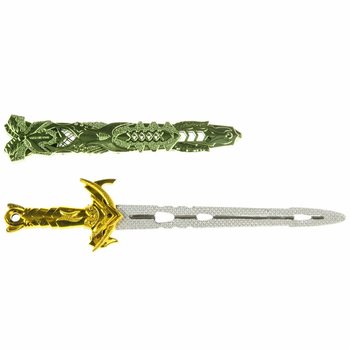 METALLIC-F&Auml;RGAT SV&Auml;RD, 33 CM L&Aring;NGT (36 st.)