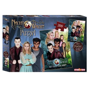 STUDIO 100 - NACHTWACHT PUSSEL 200 BITAR - MED GRATIS POSTER (12 st.)
