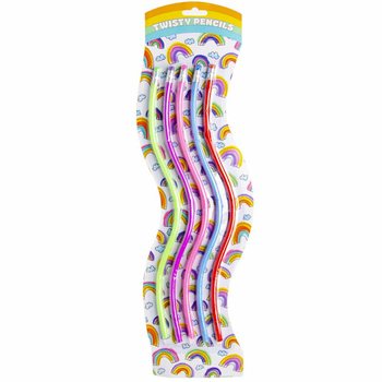 5-delat set Böjbara Pennor Twisty XL på Kort (10 st.)