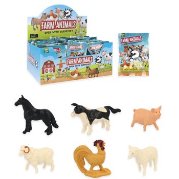 Blind Bag / &Ouml;verraskningsp&aring;se - Tema: Bondg&aring;rdsdjur i Display (60 st)