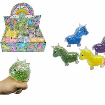 Kl&auml;mleksak Glitter Enh&ouml;rning Display (12-pack)