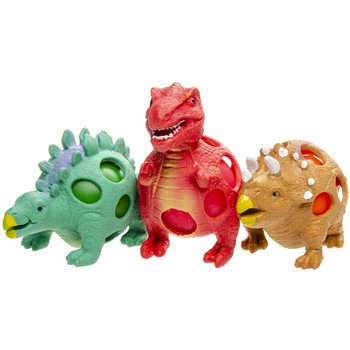 Squishy Mesh Dinosaurieboll - Display (12 st.)