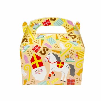 Sinterklaas godisaskar 12x12,5x6 cm (12-pack)