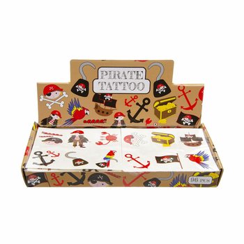 Pirat Fun Tatueringar - Display (96 st)