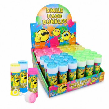 SÅPBUBBLOR - SMILEY - 50ML I DISPLAY (36 st.)