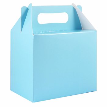 Presentask / Kalasbox Ljusblå 14x18x10 cm (12 st.)