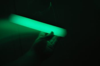 Skumplast Glow-in-the-Dark-Lysstavar (8 st)