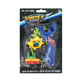 Spinner Battle Snurror med Avfyrare på Kort (6 st)