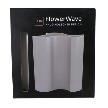 D-ZN - Blomvas FLOWERWAVE - Vit (1 st)