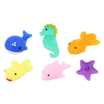 Squishy Havsdjur till Fiskdamm - I Display (96 st.)