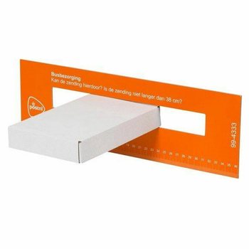 Brevl&aring;deask A5 VIT - 220x155x28 mm (50 st.)