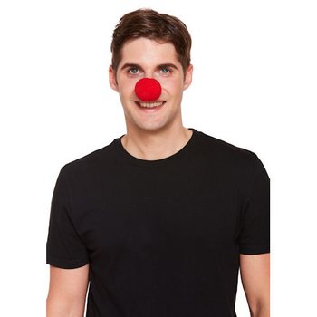 RÖDA CLOWNNÄSOR I SKUMGUMMI (100 st.)