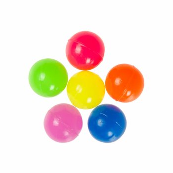 MIX STUDSBOLLAR NEONF&Auml;RGER &Oslash; 3,2 cm (50 st)