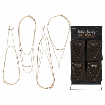 **MEGA BILLIGT** KOMPLETT DISPLAY MED MODESMYCKEN - HALSBAND (48 st.)