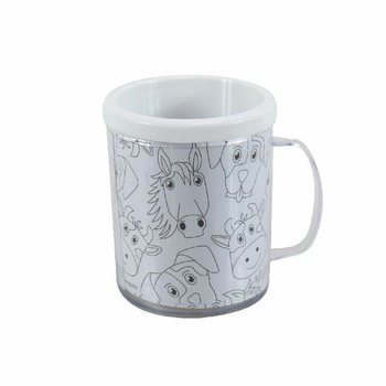 Bondg&aring;rdsdjur - F&auml;rgl&auml;gg din egen mugg (2-pack)