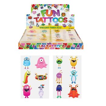 Roliga Tatueringar – Modell: Monster (96 st)