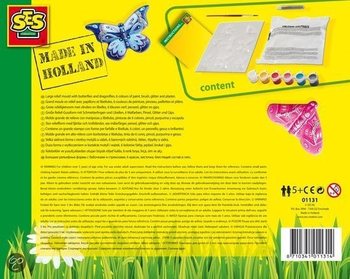 SES Creative Gjut och M&aring;la - Fj&auml;rilar (1 st.)