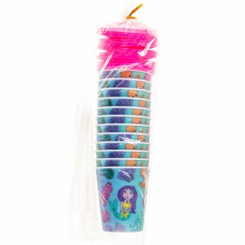 DRINKMUGG / GLASSMUGG MED SUGR&Ouml;R &ndash; SJ&Ouml;JUNGFRU (12 st.)