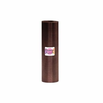 ORGANZARULLE - 28 Cm x 25 METER - F&Auml;RG CHOKLADBRUN (1 st.)