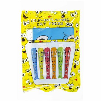 Sj&auml;lvuppbl&aring;sbar Smiley-kn&ouml;lp&aring;k i Display (48 stycken)