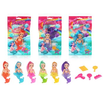 MERMAID SJ&Ouml;JUNGFRU DOCKA I PRESENTP&Aring;SE - MIXADE F&Auml;RGER (24 st)