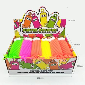 Pufferboll Bl&auml;ckfisk - 20 cm - I Displayl&aring;da (12-pack)