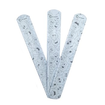 SLAP-ARMBAND - MÅLA DITT EGET SMILEY-ARMBAND (36 st)