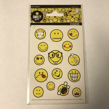 KLISTERMÄRKEN ARK: SMILEY'S, 16 x 9 cm (10 st)