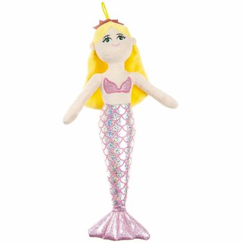 Stor mjukis sj&ouml;jungfru / Mermaid docka 39 cm - Mixade f&auml;rger (12 st)