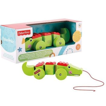 Fisher-Price Min Första Rörliga Träkrokodil (2 st)