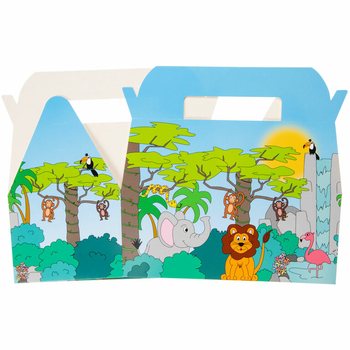 MENUBOX JUNGLE - 22,5 x 12 x 9,5 cm (24-pack)