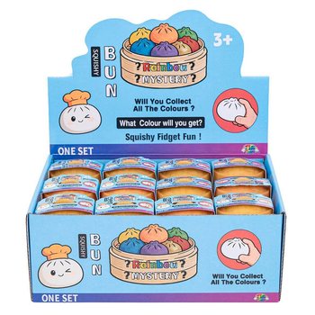 RAGE - Squishy Bun Dumplings LITEN (5.3x5.3x4.1 cm) - Viral 2026 Fidget Toy (24 st.)