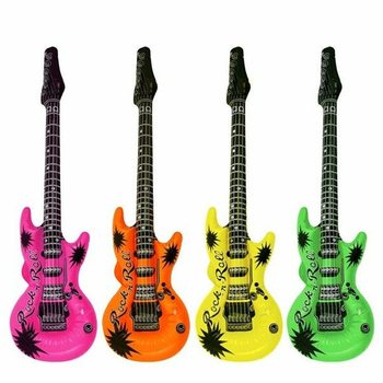 UPPBLÅSBAR GITARR - MIXADE FÄRGER (12 st)