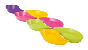 Zak! Designs Flora Blad Snackset, 7 delar (1 set)