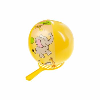 PADDELRACKET MED BOLL - DJUNGELDJUR (12 st)
