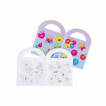 Sm&aring; Smiley m&aring;larb&ouml;cker med klisterm&auml;rken (48 st.)