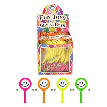 SNURRANDE SMILEY-TRUMMA I DISPLAY (72 st)