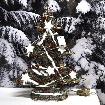 Stor Lysande Dekorationsjulgran 50 cm (1 st.)
