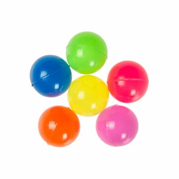 MIX STUDSBOLLAR NEONF&Auml;RGER &Oslash; 2,7 Cm (100 st)