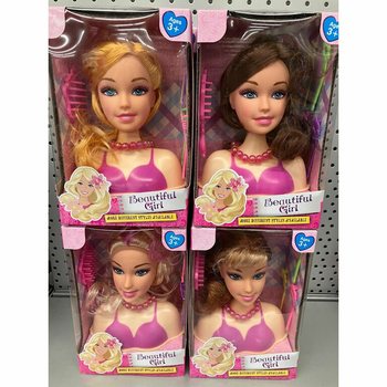 Sminkhuvud BEAUTIFUL GIRL S (2-pack)