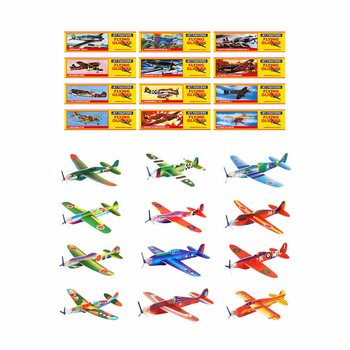 SKUMPLASTFLYGPLAN (12 st.)