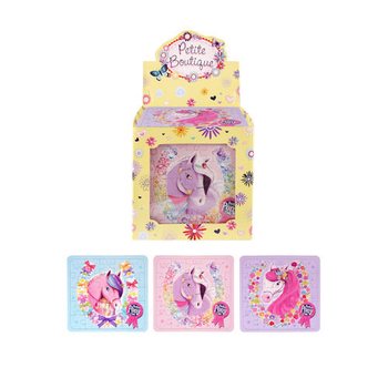 Pussel Ponnyer / Hästar 13 x 12 cm i Display (108 st)