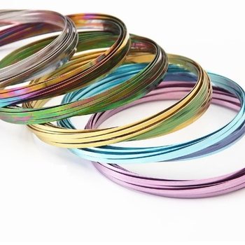Magic Rings / Flow Rings - Kinetisk 3D Magisk Ring - MULTIF&Auml;RG | P&Aring; KORT (12 st)