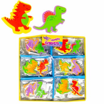 Set med 2 DINO-suddgummin i display (36 st.)