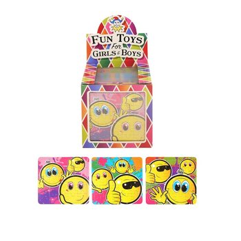 SMILEY-PUSSEL – 13 x 12 cm – I DISPLAY (108 st)