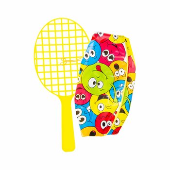 Paddle-racket med Boll - Smiley (12-pack)