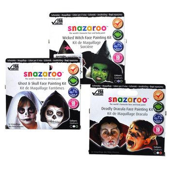 SNAZAROO - Assorterade Ansiktsmålningsset (2 st.)
