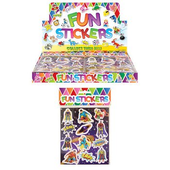 FUN STICKERS – MODELL: SUPERHJÄLTAR (120 st.)